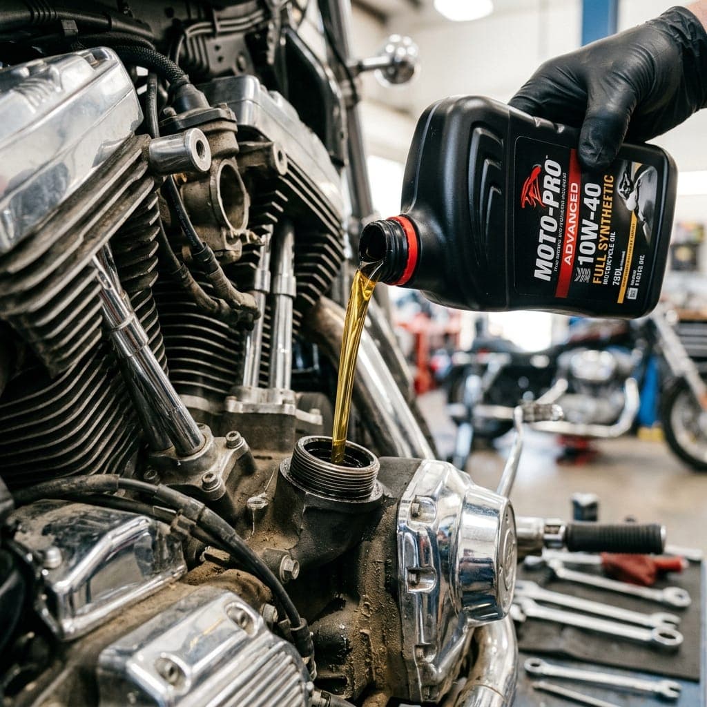 Aceite de motor Motul 7100 4T 10W-50 100% sintético éster (4 litros)