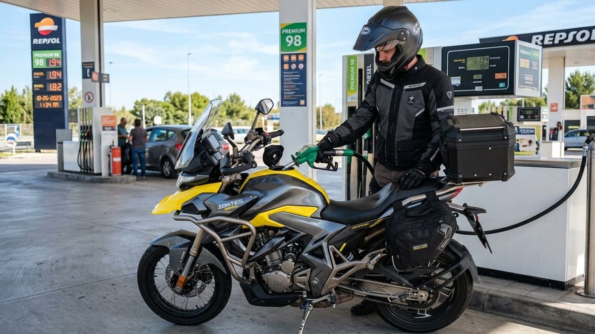 Gasolina 95 vs. 98 octanos en Voge 525DSX: análisis de compresión 11.8:1 y autoencendido